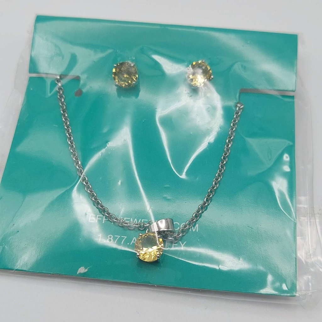 Yellow Bling Jewelry Sets